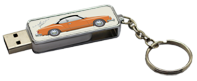 VW Karmann Ghia Coupe 1970-71 USB Stick 1